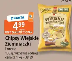 E.Leclerc Chipsy Wiejskie Ziemniaczki Lorenz oferta