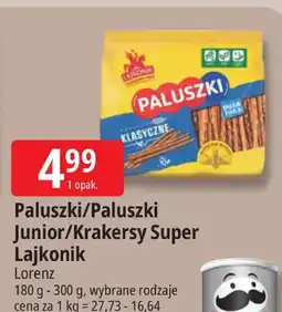 E.Leclerc Paluszki Junior/Krakersy Super Lajkonik Lorenz oferta
