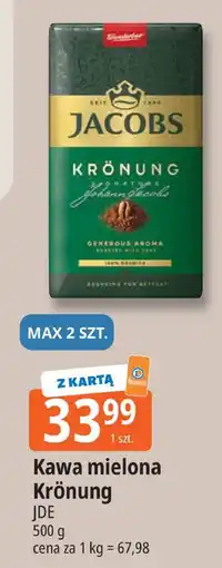 E.Leclerc Kawa mielona Kronung JDE oferta