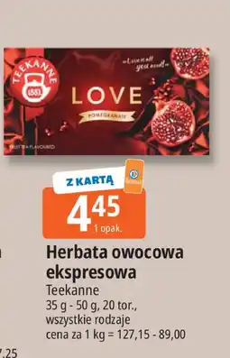 E.Leclerc Herbata owocowa ekspresowa Teekanne oferta