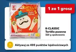 Kaufland Tortilla pszenna K-Classic oferta
