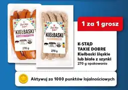 Kaufland Kiełbaski śląskie lub białe z szynki K-STAD TAKIE DOBRE oferta