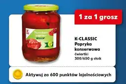 Kaufland Papryka konserwowa ćwiartki K-CLASSIC oferta