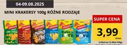 Supeco Krakersy mini różne rodzaje Lajkonik oferta