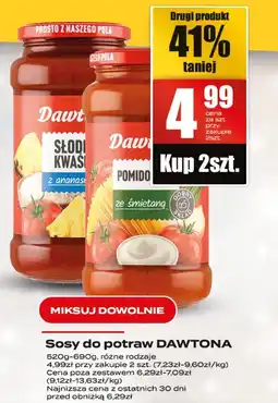 Supeco Sos do potraw Dawtona oferta