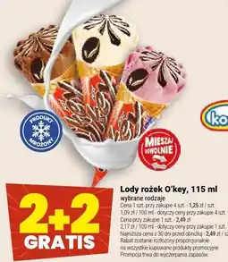 Twój Market Lody rożek O'key oferta