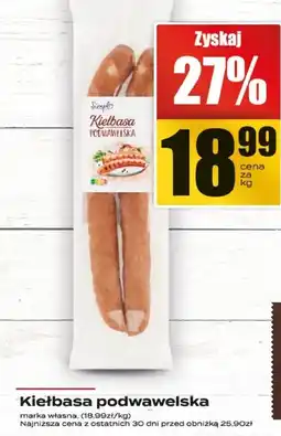 Supeco Kiełbasa podwawelska Supeco oferta