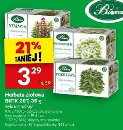 Twój Market Herbata ziołowa BIFIX oferta