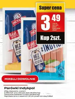 Supeco Parówki Indykpol oferta