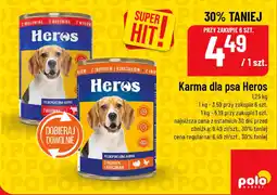 Polomarket Karma dla psa Heros oferta