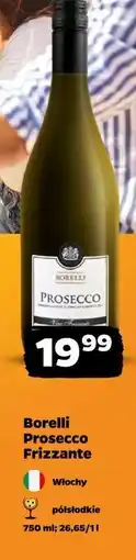 Netto Wino półsłodkie Borelli Prosecco Spumante oferta
