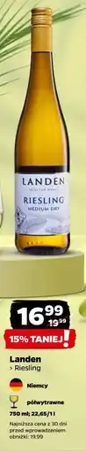 Netto Wino półwytrawne Landen Riesling oferta
