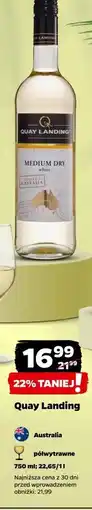 Netto Wino półwytrawne Quay Landing oferta