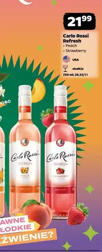Netto Wino Carlo Rossi Refresh Strawberry oferta