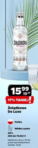 Netto Wódka Żołądkowa Gorzka De Luxe oferta