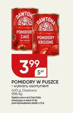 Chata Polska Pomidory krojone Dawtona oferta