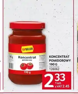 Selgros Koncentrat pomidorowy TOPSELLER oferta