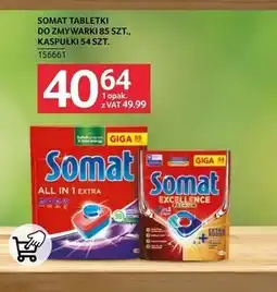 Selgros Tabletki do zmywarki Somat oferta