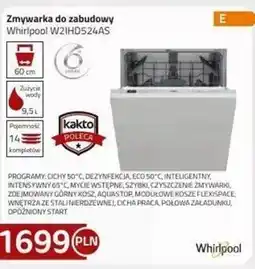 Kakto Zmywarka do zabudowy Whirlpool oferta