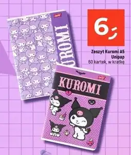 Dealz Zeszyt a5/60 k. kratka kuromi Unipap oferta