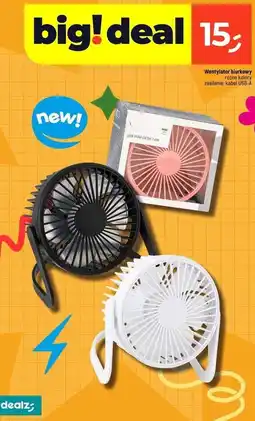 Dealz Wentylator biurkowy oferta