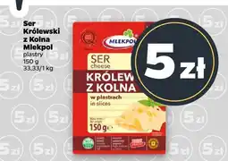 Netto Ser żółty Królewski z Kolna Mlekpol w plastrach oferta