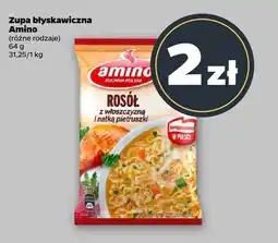 Netto Zupa błyskawiczna Amino różne rodzaje oferta
