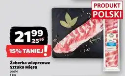 Netto Żeberka wieprzowe paski Sztuka Mięsa oferta