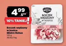 Netto Boczek wędzony w kostce Mistrz Rohus oferta