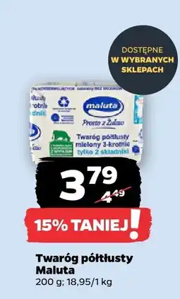 Netto Twaróg półtłusty Maluta oferta