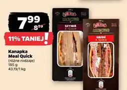 Netto Kanapka Meat Quick różne rodzaje oferta