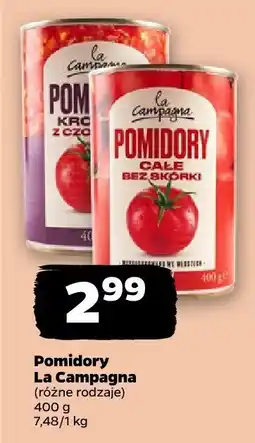 Netto Pomidory La Campagna różne rodzaje oferta