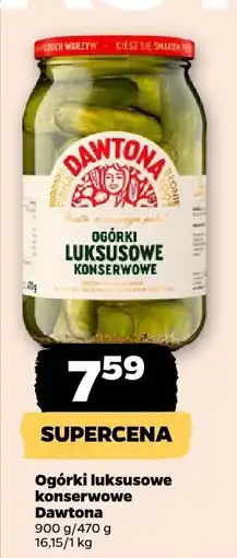 Netto Ogórki luksusowe konserwowe Dawtona oferta