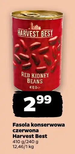 Netto Fasola konserwowa czerwona Harvest Best oferta