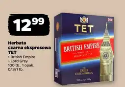 Netto Herbata czarna ekspresowa TET British Empire oferta