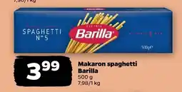 Netto Makaron spaghetti Barilla oferta