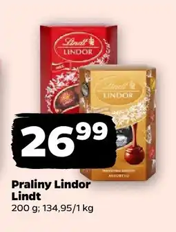 Netto Praliny Lindor Lindt różne rodzaje oferta