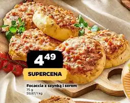 Netto Focaccia z szynką i serem Netto oferta