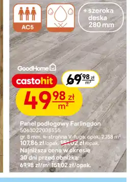 Castorama Panel podłogowy GoodHome oferta