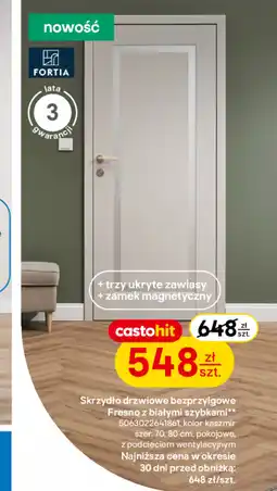 Castorama Skrzydło drzwiowe Fortia oferta