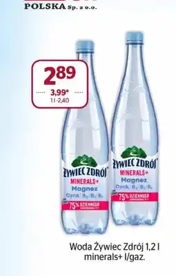 Społem Woda Żywiec zdrój oferta