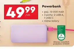 Biedronka Powerbank Hykker oferta