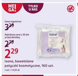 Rossmann Patyczki kosmetyczne Isana oferta