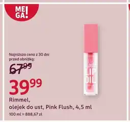 Rossmann Olejek do ust Rimmel oferta