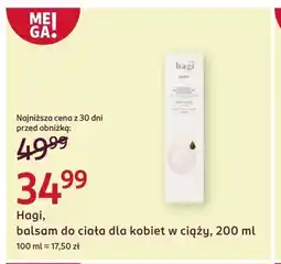 Rossmann Balsam do ciała Hagi oferta