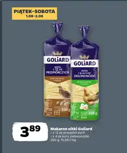 Netto Makaron Goliard oferta