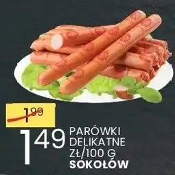Wafelek Parówki delikatne Sokołów oferta