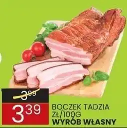 Wafelek Boczek Tadzia Wyrób własny oferta