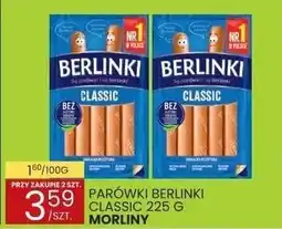 Wafelek Parówki Berlinki Classic Morliny oferta