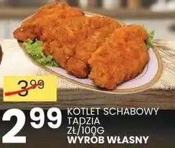Wafelek Kotlet schabowy Wyrób własny oferta
